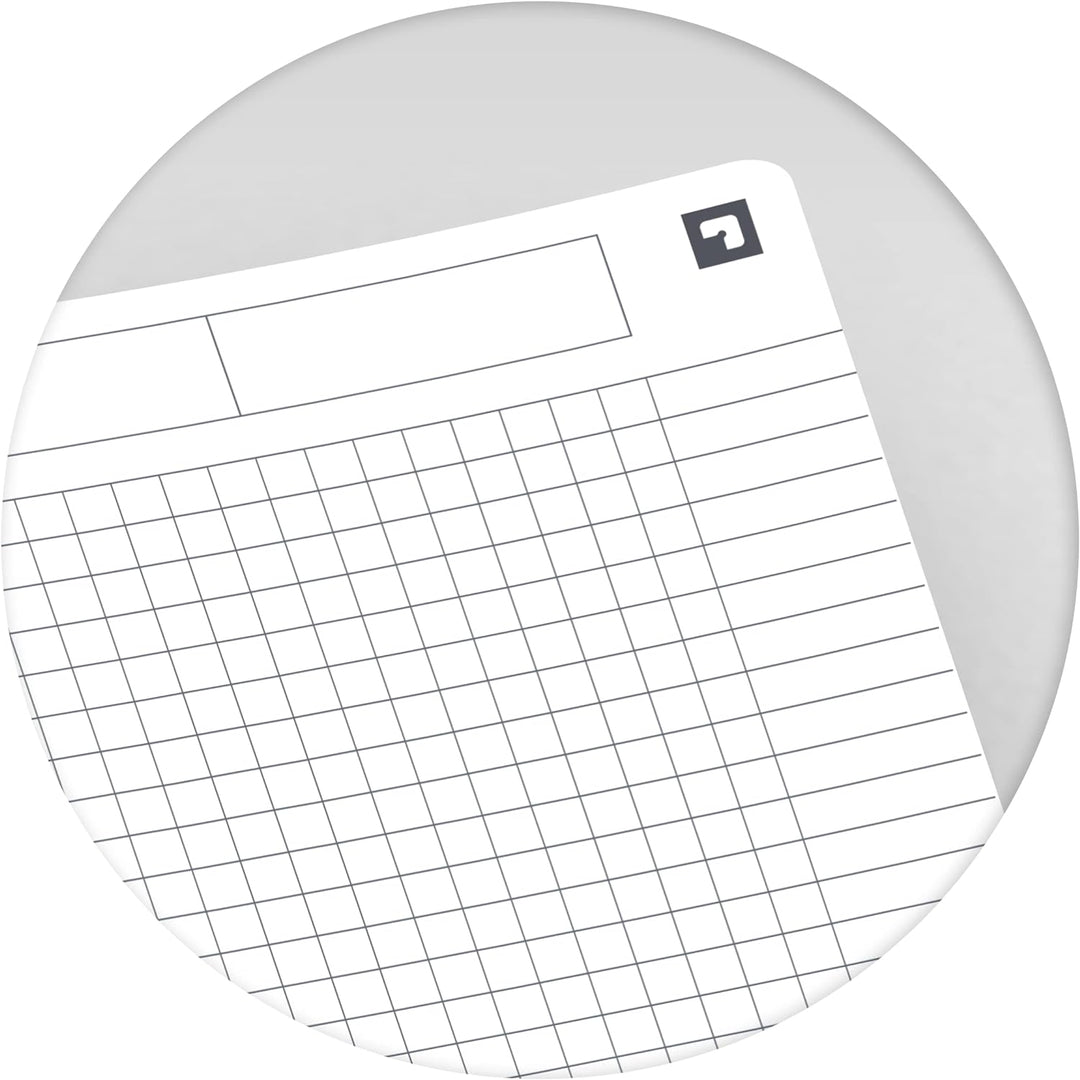Oxford 100101584 Office Urban Mix Spiralbuch 21 x 29,7 cm 100 Seiten/50 Blatt 90g, 5er Pack Blickdic