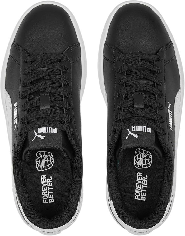 PUMA Unisex Kinder Smash 3.0 L Jr Sneaker, Puma Black Puma White