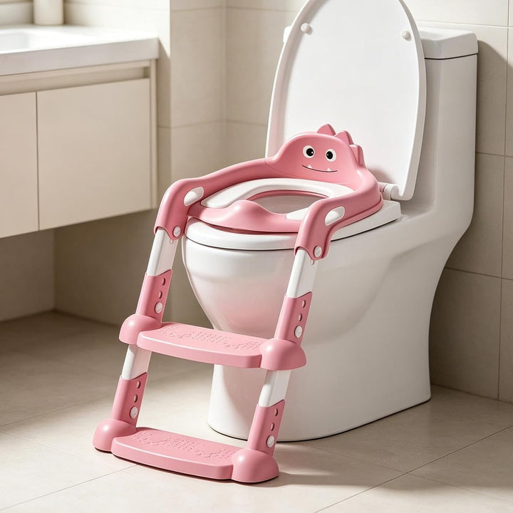 Toiletten-Sitz Für Töpfchentraining Spritz-Schutz Rutschhemmend | Töpfchentrainingssitz Und Trittstu
