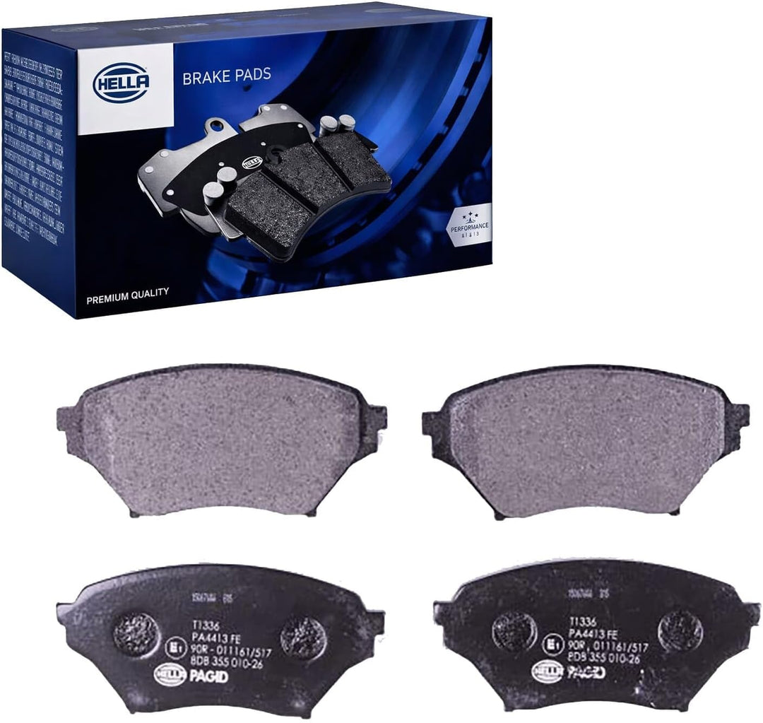 HELLA PAGID 8DB 355 010-261 Bremsbelagsatz - T1336 - Dicke/Stärke: 15mm - Bremssystem: Sumitomo - ni