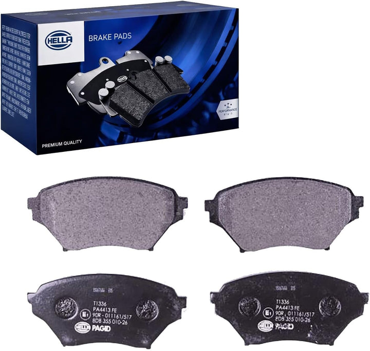 HELLA PAGID 8DB 355 010-261 Bremsbelagsatz - T1336 - Dicke/Stärke: 15mm - Bremssystem: Sumitomo - ni