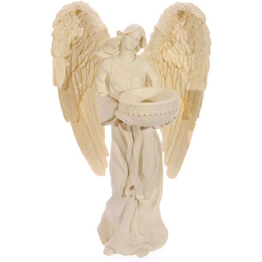 Engel stehend Teelichthalter 23cm