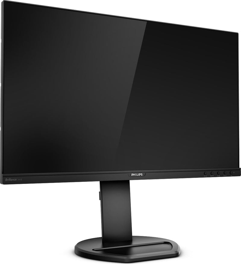 Philips 241B8QJEB - 24 Zoll FHD Monitor, höhenverstellbar (1920x1080, 60 Hz, VGA, DVI, HDMI, Display