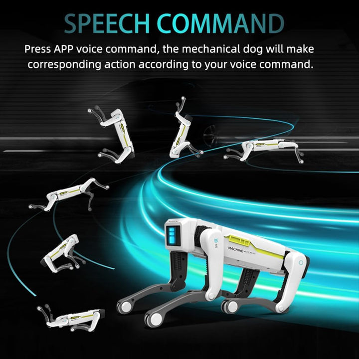 X-Verse 8002 RC Roboter Hund für Kinder Ferngesteuerter Spielzeug, Sprach und Interagieren, Programm