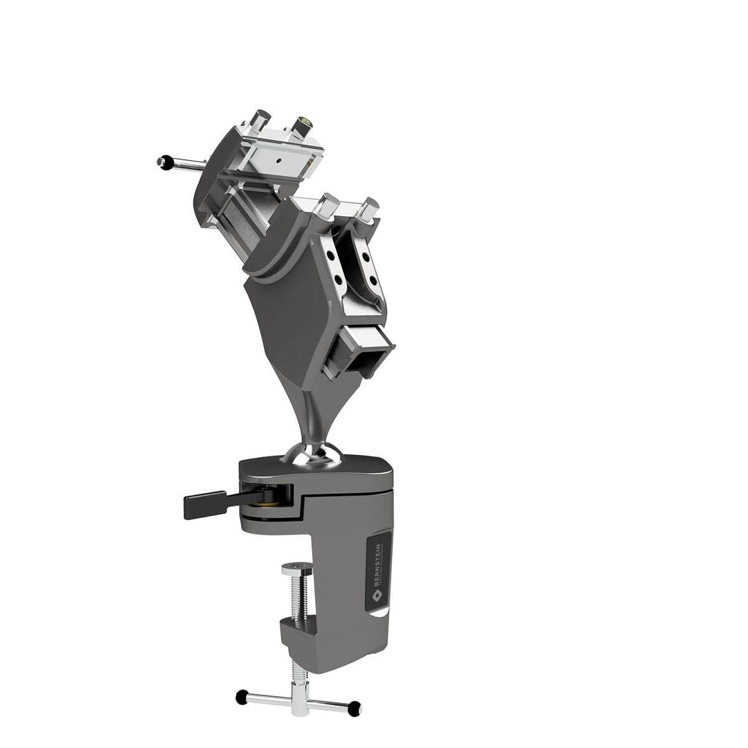 BERNSTEIN 9-290 Kugelgelenk-Schraubstock SPANNFIX 4.0 zum Anklemmen / 105 mm Spannweite/auswechselba