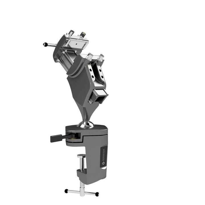 BERNSTEIN 9-290 Kugelgelenk-Schraubstock SPANNFIX 4.0 zum Anklemmen / 105 mm Spannweite/auswechselba