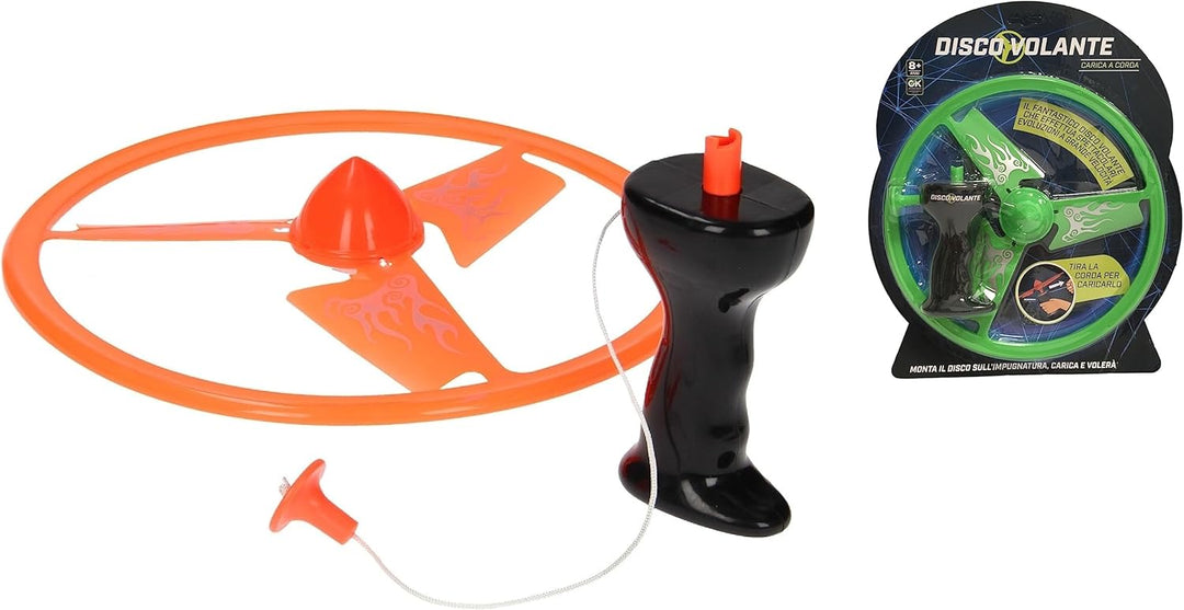 Fliegende Scheibe grosses Spielzeug Seilladung Fliegendes Ufo Spielzeug mit fliegendem Propeller Spi