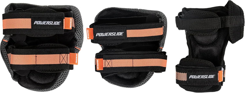 Powerslide Schützer Set, Pro Women in Grau/Grün für Inline Skates und Roller Skates, Protection, Art