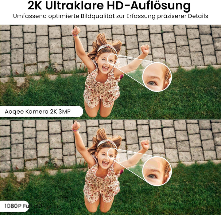 2K Hundekamera mit App - 2,4 GHz Haustierkamera mit App und Sprechen per Handy für Katzen/Cat/Pet/Do
