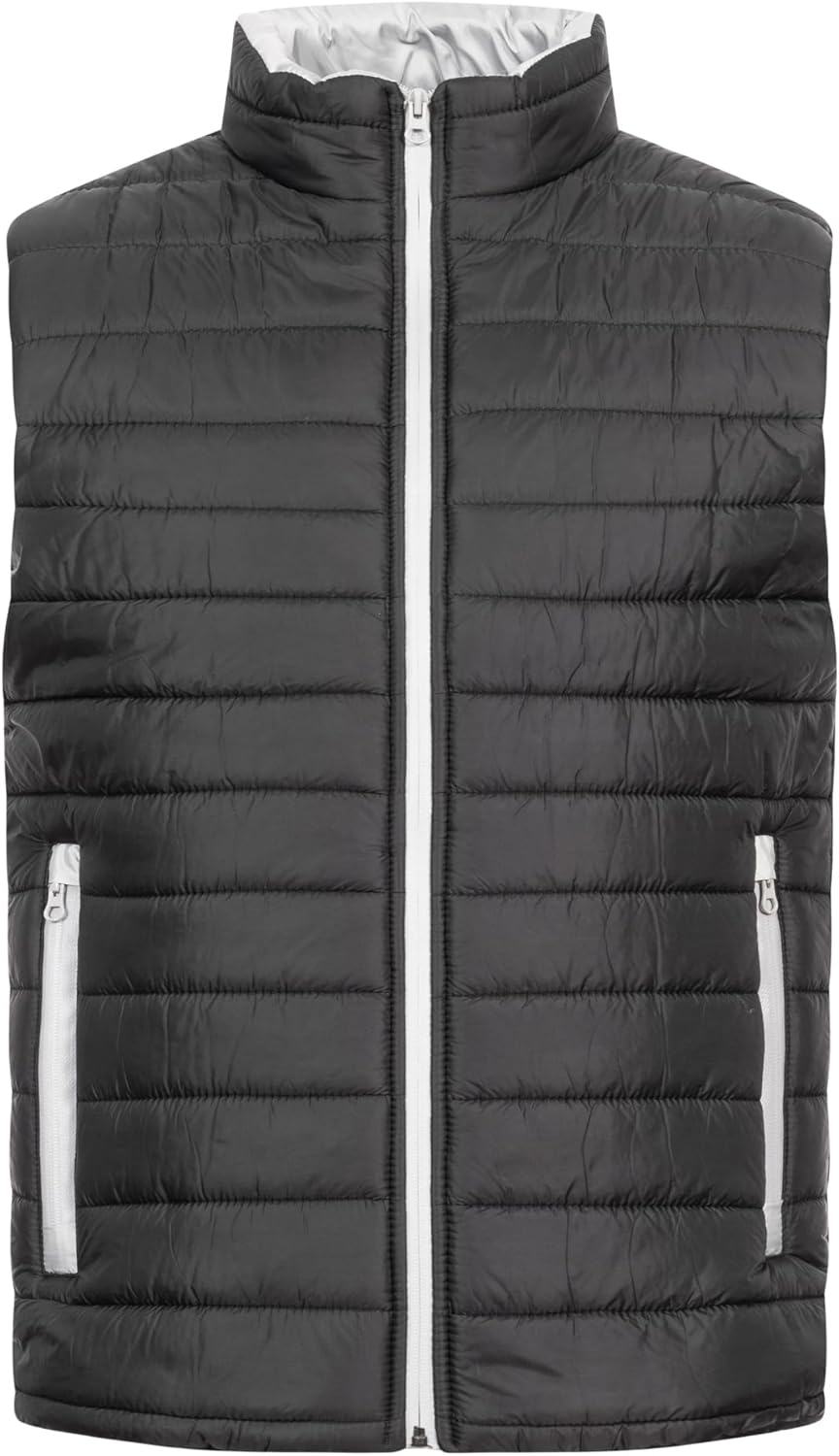 Rock Creek Herren Weste Steppweste H-350 3XL Schwarz, 3XL Schwarz