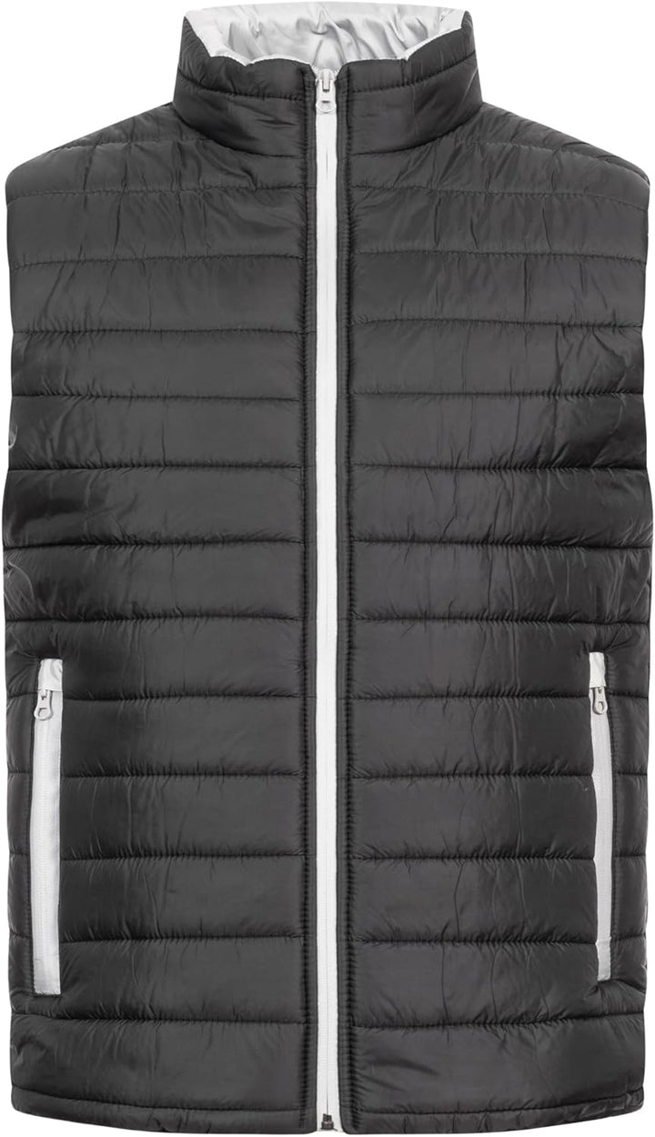 Rock Creek Herren Weste Steppweste H-350 3XL Schwarz, 3XL Schwarz
