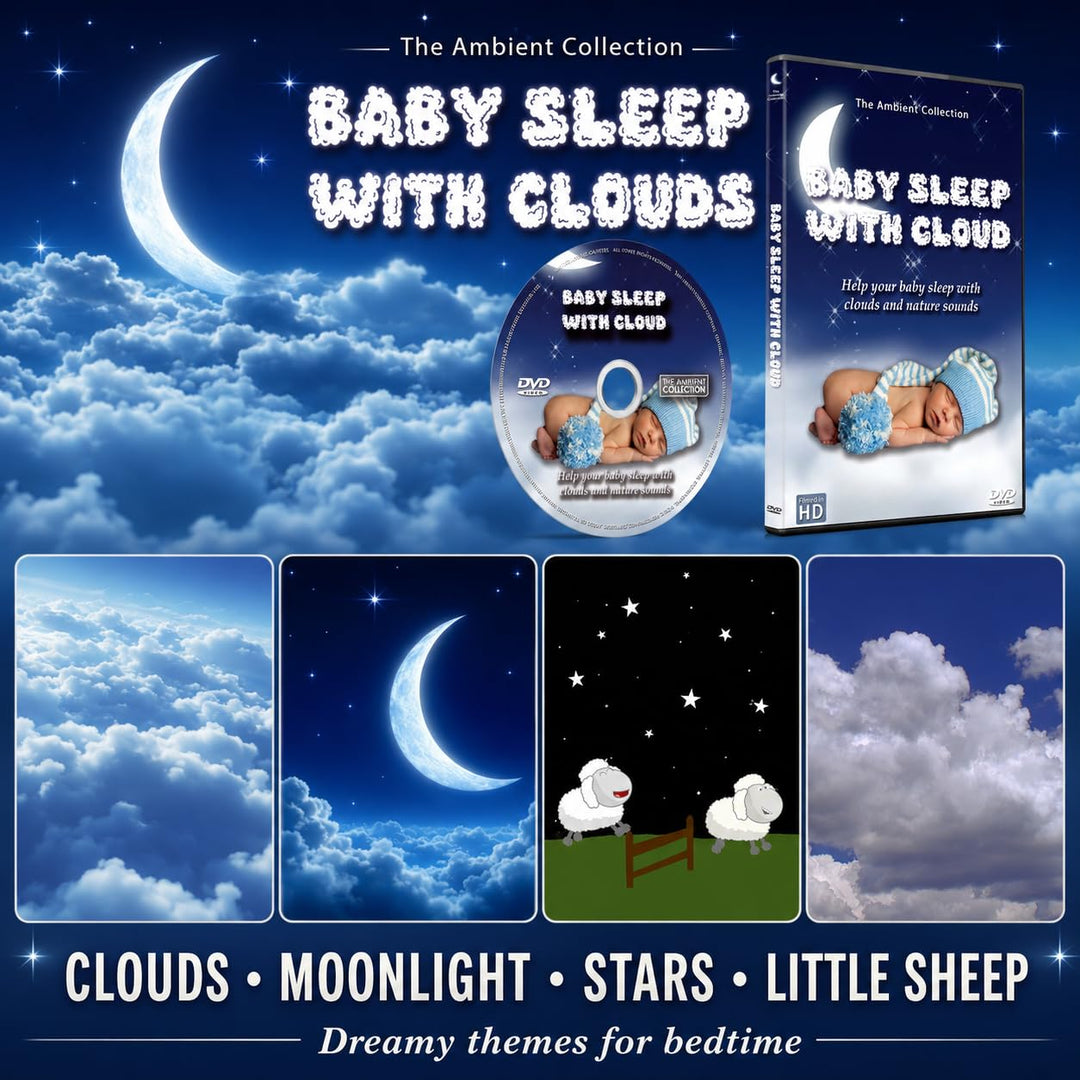 Schlaf DVD – Baby Schlaf mit Wolken, Baby Wiegenlied für Süsse Träume vor dem Schlafen Gehen