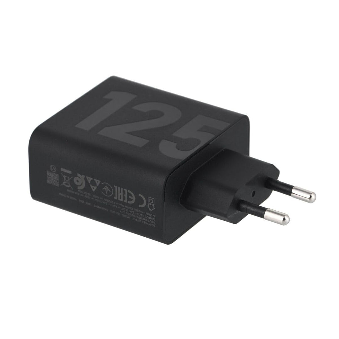 Motorola - Wandladegerät 125 W, USB-C, SJMC1252 Schnellladetechnologie, sicheres Laden Ihrer Geräte