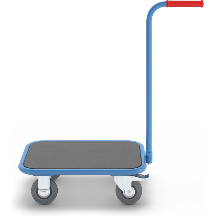 eurokraft | Griffroller | Tragfähigkeit 250 kg | 1 Ladefläche | 600 x 450 mm