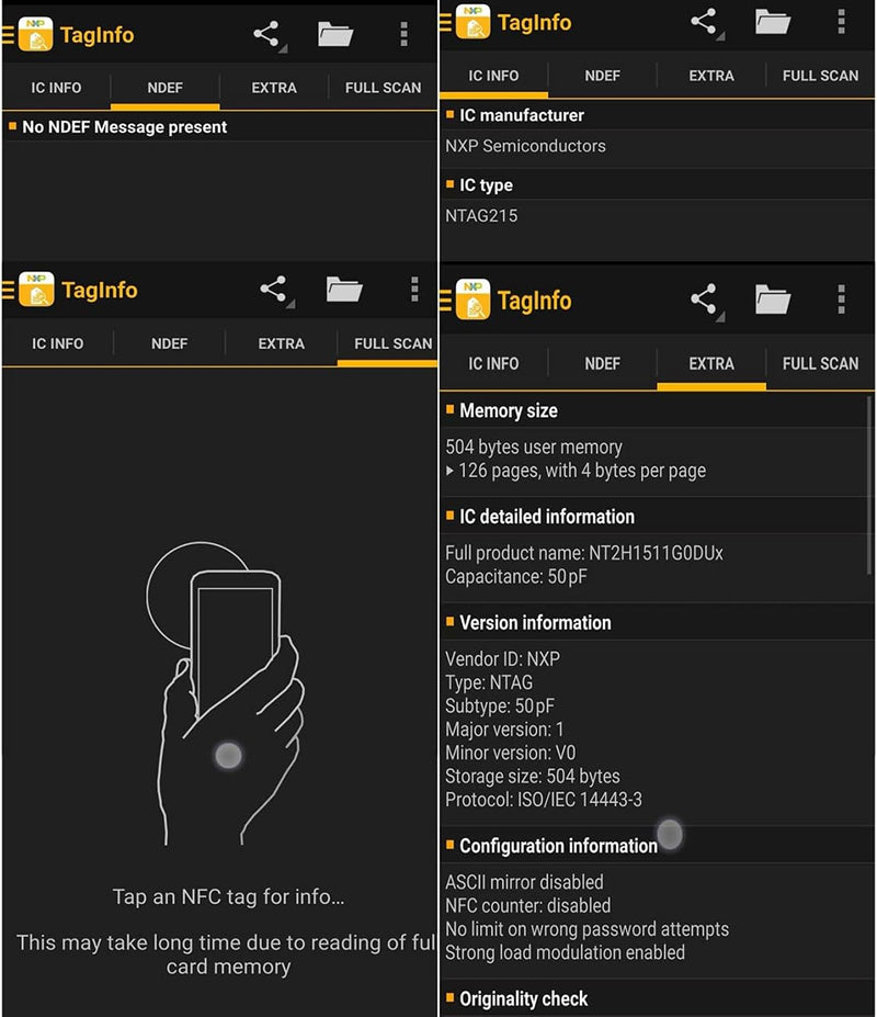 100 Stück NFC 215 Karten, NTAG215 NFC Tags Wiederbeschreibbare NFC 215 Kartenanhänger Kompatibel mit