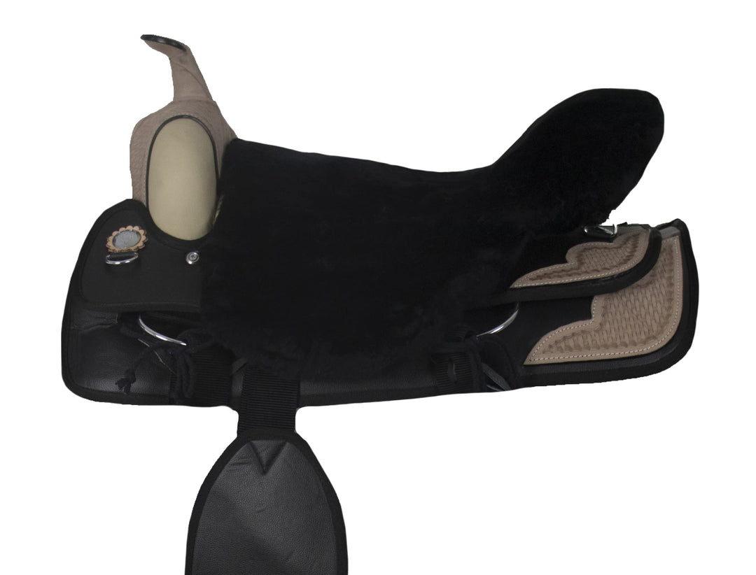 Engel Reitsport Lammfell Sattelsitzbezug Western (Sabez 2, ohne Hornausschnitt/Horndurchlass) farben