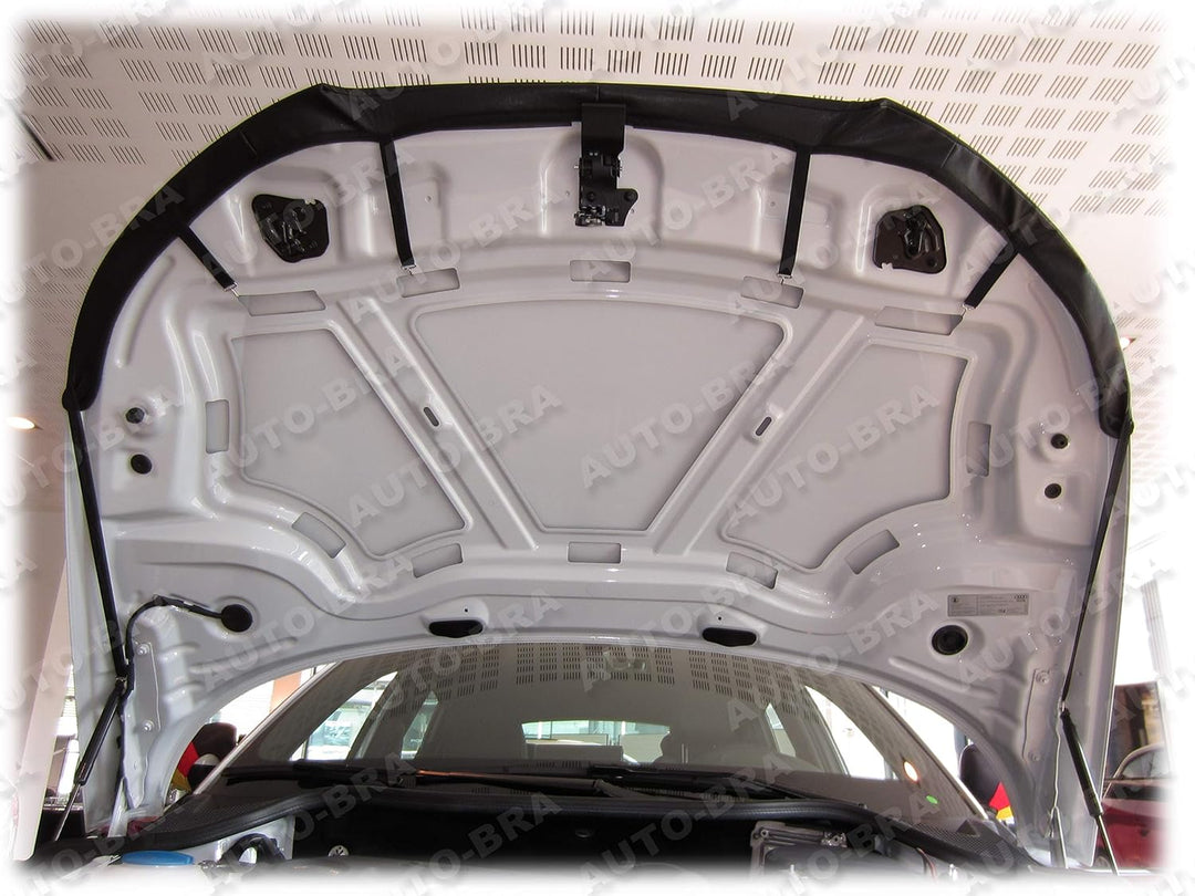 AB-00959 CARBON OPTIK AUTO BRA kompatibel mit AUDI A1 8X Bj. 2010-2018 Haubenbra Steinschlagschutz T