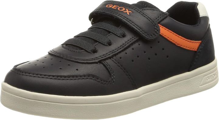 Geox Jungen J Djrock Boy BSneakers 30 EU Navy Orange, 30 EU Navy Orange