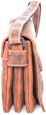 Arrigo Schoudertas Schultertasche Braun (Cognac), Braun (Cognac)