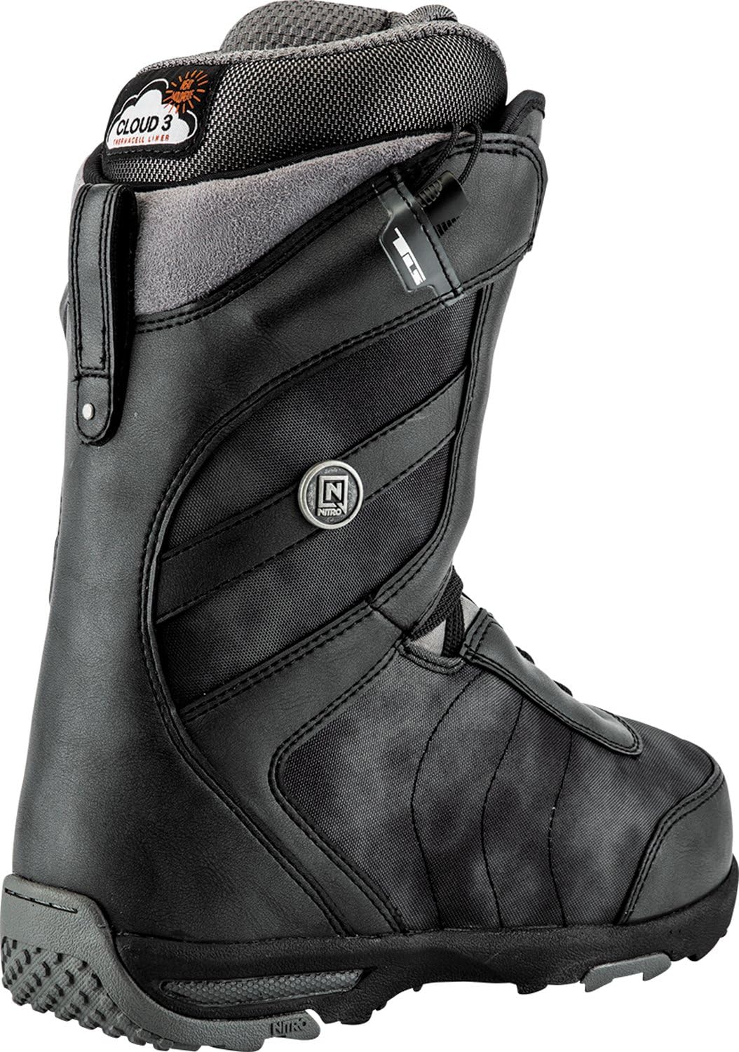 Nitro Snowboards Damen Monarch TLS'18 Snowboard Boot 24 Schwarz, 24 Schwarz