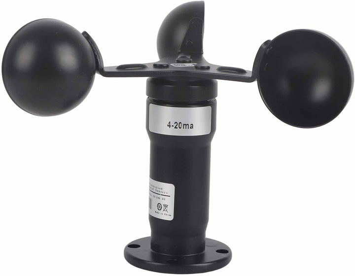 Mumusuki Windgeschwindigkeitssensor 4-20mA Impulssignalausgang Aluminiumlegierung Windgeschwindigkei