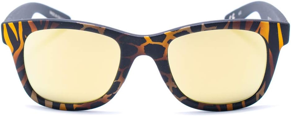 Italia Independent Unisex-Erwachsene 0090-ZEF-044 Sonnenbrille, Orange (Naranja), 50.0