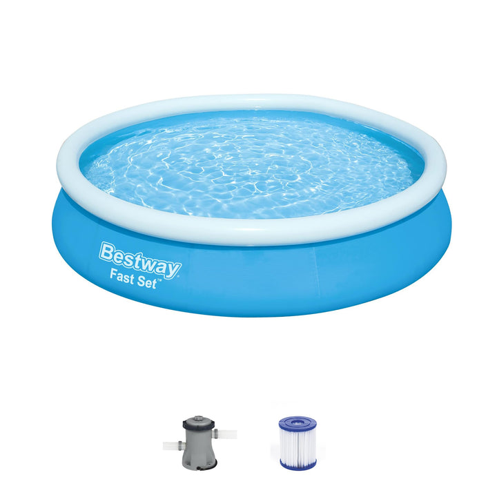 Bestway 57275 189071 Fast Pool Set, 30,5 x 76,2 cm 12ft. X 30in., 12ft. X 30in.