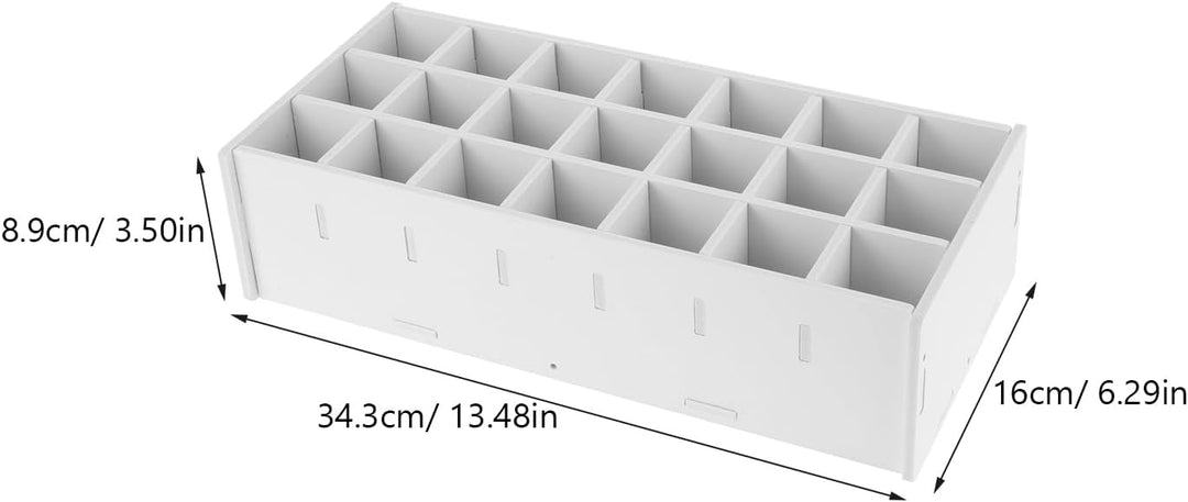 Gadpiparty Farbaufbewahrungsregal Desktop Organizer Für Farbflaschen Malutensilien Künstler Aufbewah
