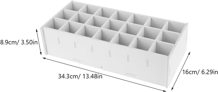 Gadpiparty Farbaufbewahrungsregal Desktop Organizer Für Farbflaschen Malutensilien Künstler Aufbewah