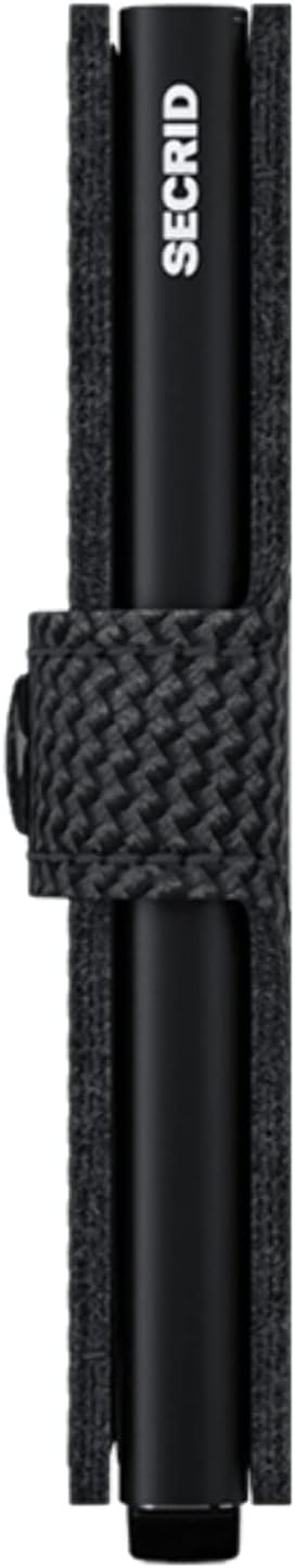 Secrid Geldbörse Miniwallet Carbon, Carbon Black