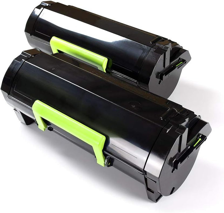 Green2Print Toner Doppelpack, 2 Kartuschen 2X 5000 Seiten ersetzt Lexmark 50F0HA0, 502HA, 50F2H00, 5