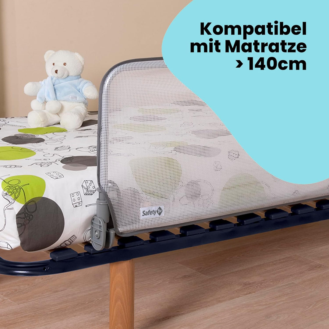 Safety 1st 90 cm Standard Bettgitter, Bettgitter für Kleinkinder, Schlafzimmerzubehör für Jungen und