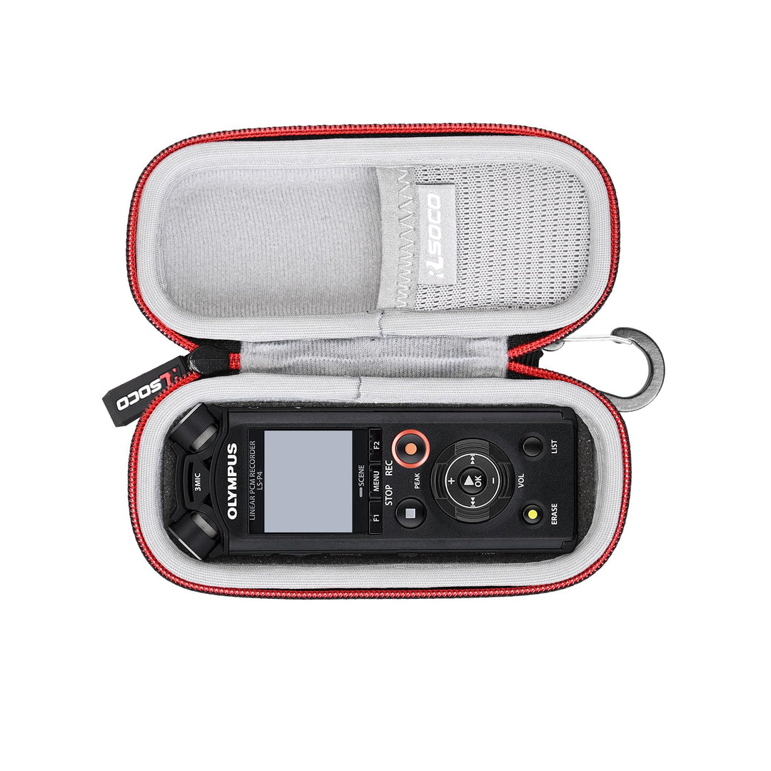 RLSOCO Tasche für OM System LS-P5/LS-P4 Hi-Res Audiorekorder & für Olympus OM System WS-883/WS-882/V