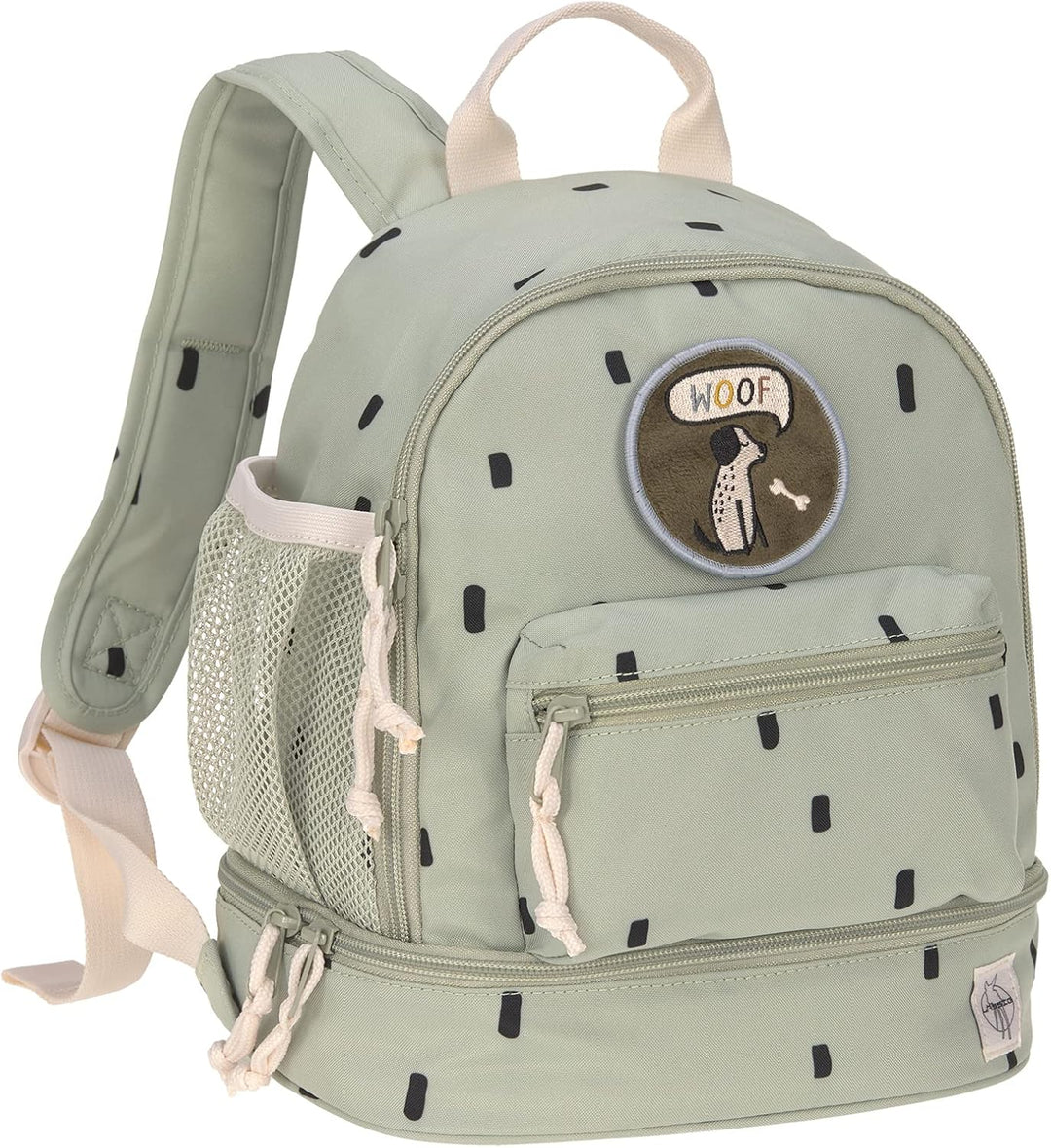 LÄSSIG Kinderrucksack mit Brustgurt Kindergartentasche Kindergartenrucksack 27 cm, 6,5 Liter, 3 Jahr