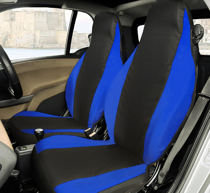 Rebeca Shop® Vordersitzbezüge kompatibel für Smart Fortwo 1., 2. und 3. Serie, W450, W451, W453, 2er