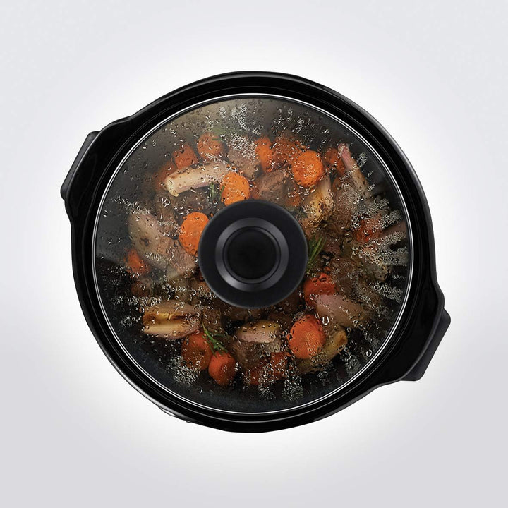 Russell Hobbs Slow Cooker Mini [schwerer 2l Keramik-Gartopf für opt. Temperaturverteilung] Compact S