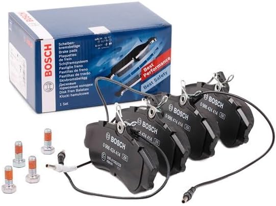 Bosch BP204 Bremsbeläge - Vorderachse - ECE-R90 Zertifizierung - vier Bremsbeläge pro Set