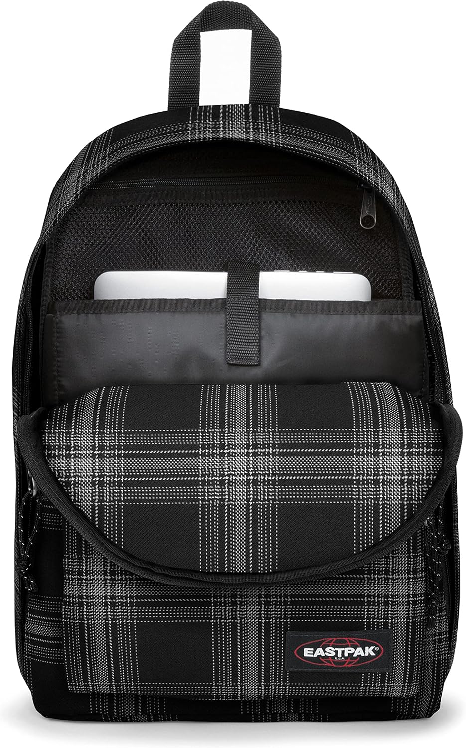 EASTPAK Unisex Out Of Office Sac à dos 44 cm, 27 L Checked Dark, 44 cm, 27 L Checked Dark