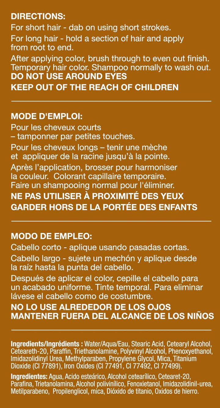 Dynatron Grinda Cover your gray Brush-In Mascara, mittelbraun, 1 Stück Braun Medium 1 Stück (1er Pac