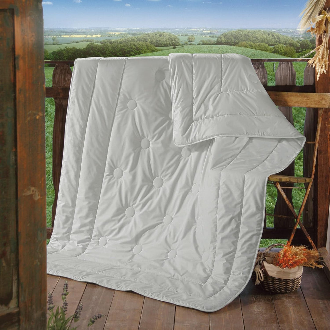 Erwin Müller Leichtsteppbett Tripolis 100% Kamelhaar Grösse 155x240 cm 155x240 cm Weiss, 155x240 cm
