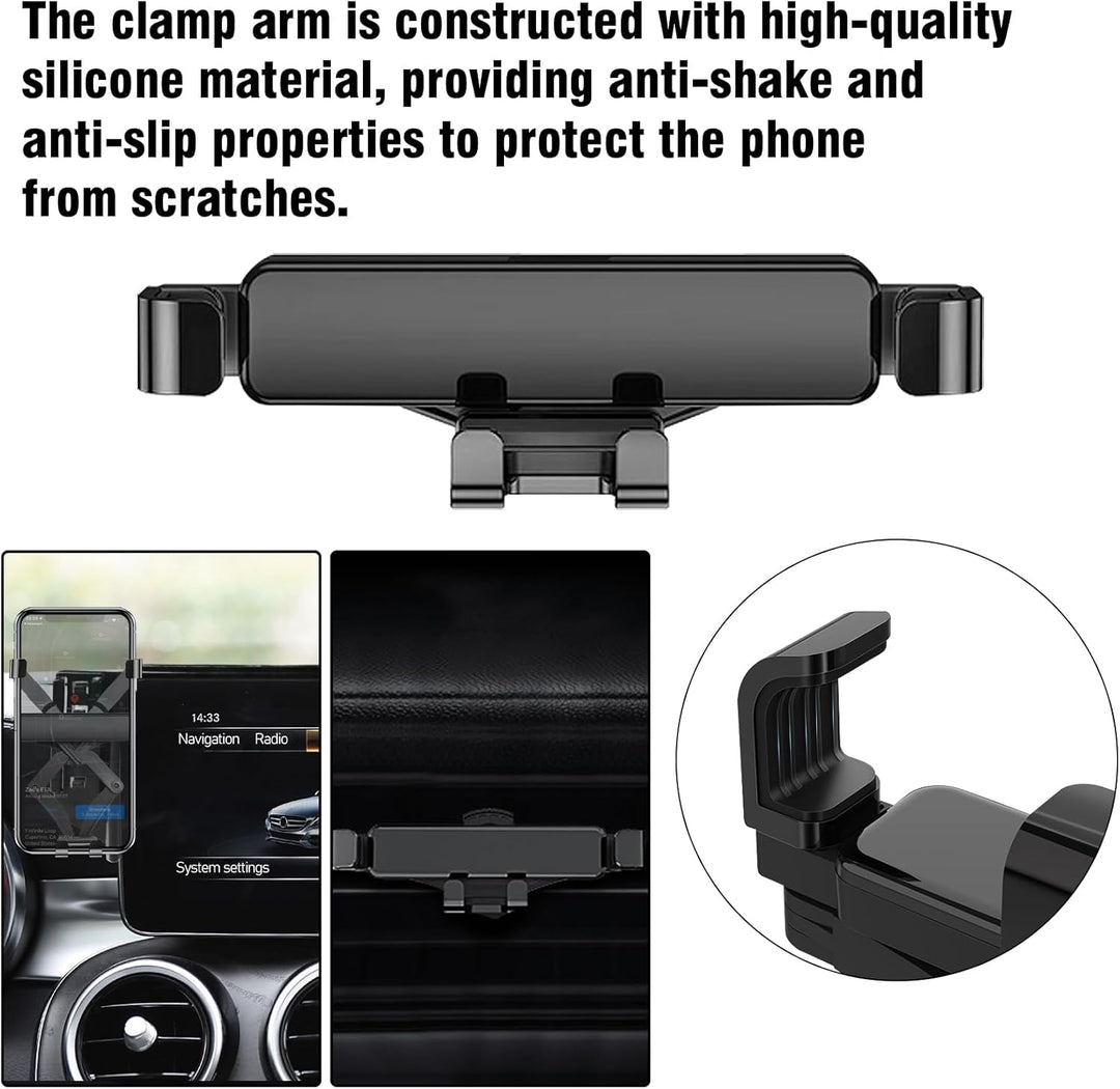 TTCR-II 7-inch Kompatibel mit Mercedes Benz W205 Handyhalterung Passt Basis für C klasse W205 2015-2