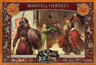 CMON | A Song of Ice & Fire – Helden von Haus Martell I | Erweiterung | Tabletop | 2 Spieler | Ab 14