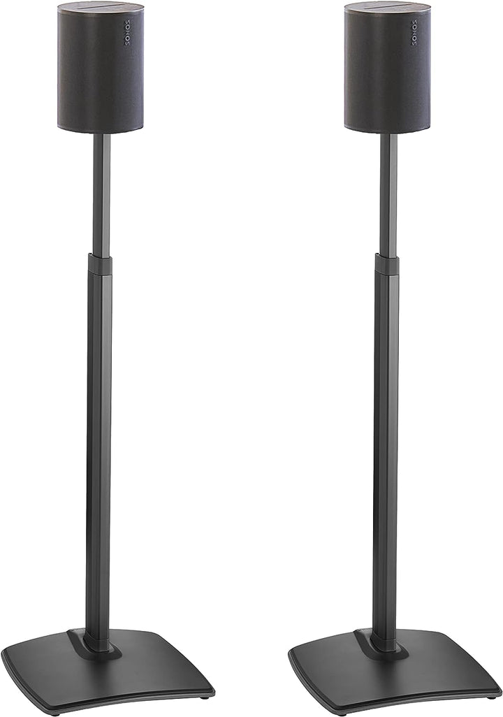 Sanus Höhenverstellbare Lautsprecherständer für Sonos Era 100™ (Paar) Schwarz, Schwarz
