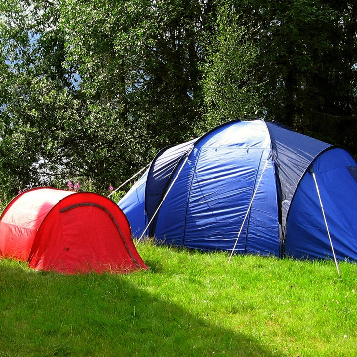 com-four® 50x Zelt-Heringe aus Stahl - Lange und robuste Erdnägel für Camping und Outdoor - ideal fü