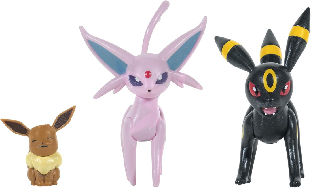Pokemon Select Evolution Multipack (Eevee #2, Umbreon, Espeon), Figuren