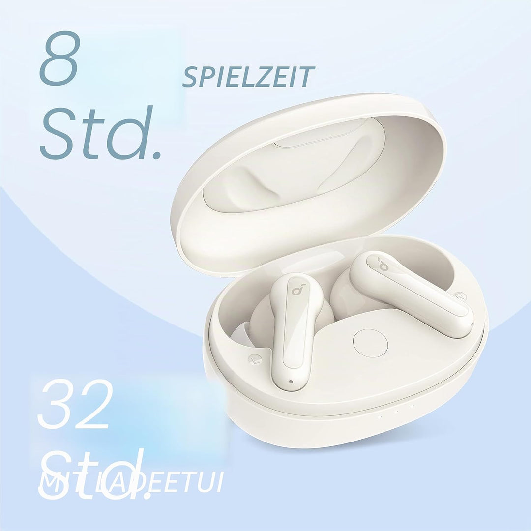 soundcore by Anker P2 Mini True-Wireless Earbuds In-Ear Kopfhörer, 10mm Audiotreiber, intensiver Bas