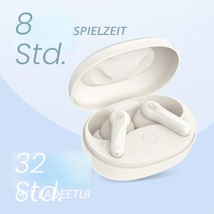 soundcore by Anker P2 Mini True-Wireless Earbuds In-Ear Kopfhörer, 10mm Audiotreiber, intensiver Bas