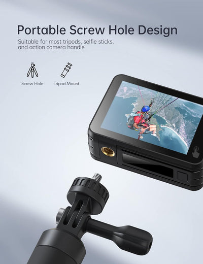 WOLFANG GA400 Action Cam 4K 60FPS Unterwasserkamera WiFi 8M Wasserdicht ohne Gehäuse 3.0 EIS Bildsta