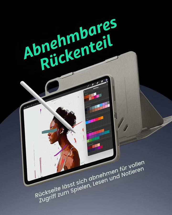 ESR Hülle für iPad Air 11 Zoll M4/M3/M2, iPad Air 8/7/6/5/4 (2026/2025/2024/2022/2020), drehbare Hül