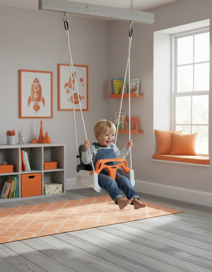 COIL Kinderschaukel Babyschaukel Outdoor 3-in-1 Schaukel Baby Verstellbarer Kinderschaukel Indoor mi
